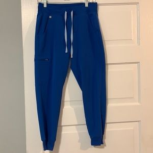 FIGS Royal Blue Zamora Petite Pants